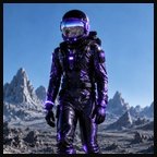 INK FUTURISTIC ASTRONAUT