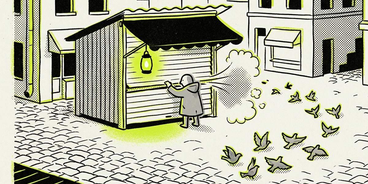 Illustration for the lead story: Block_Lab wakes up as Epoch 7 opens